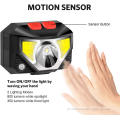 Sensor de movimento de alta potência ao ar livre farol de LED